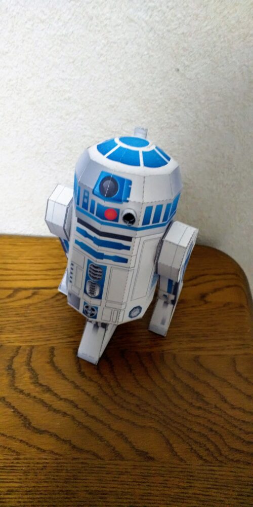 R2-D2のペーパークラフト
